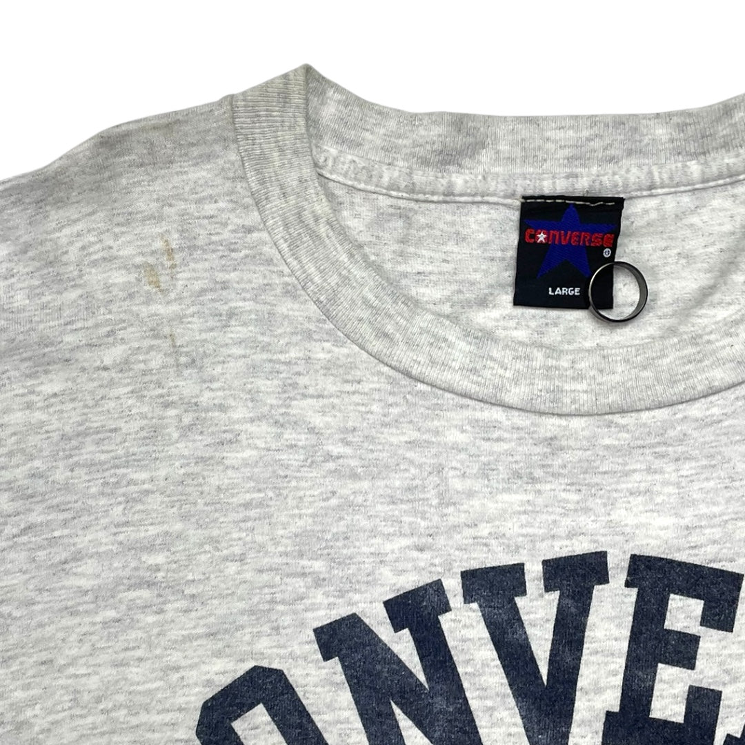 Vintage 90s Converse XL Athletic Dept. Tee – Grey – Size L