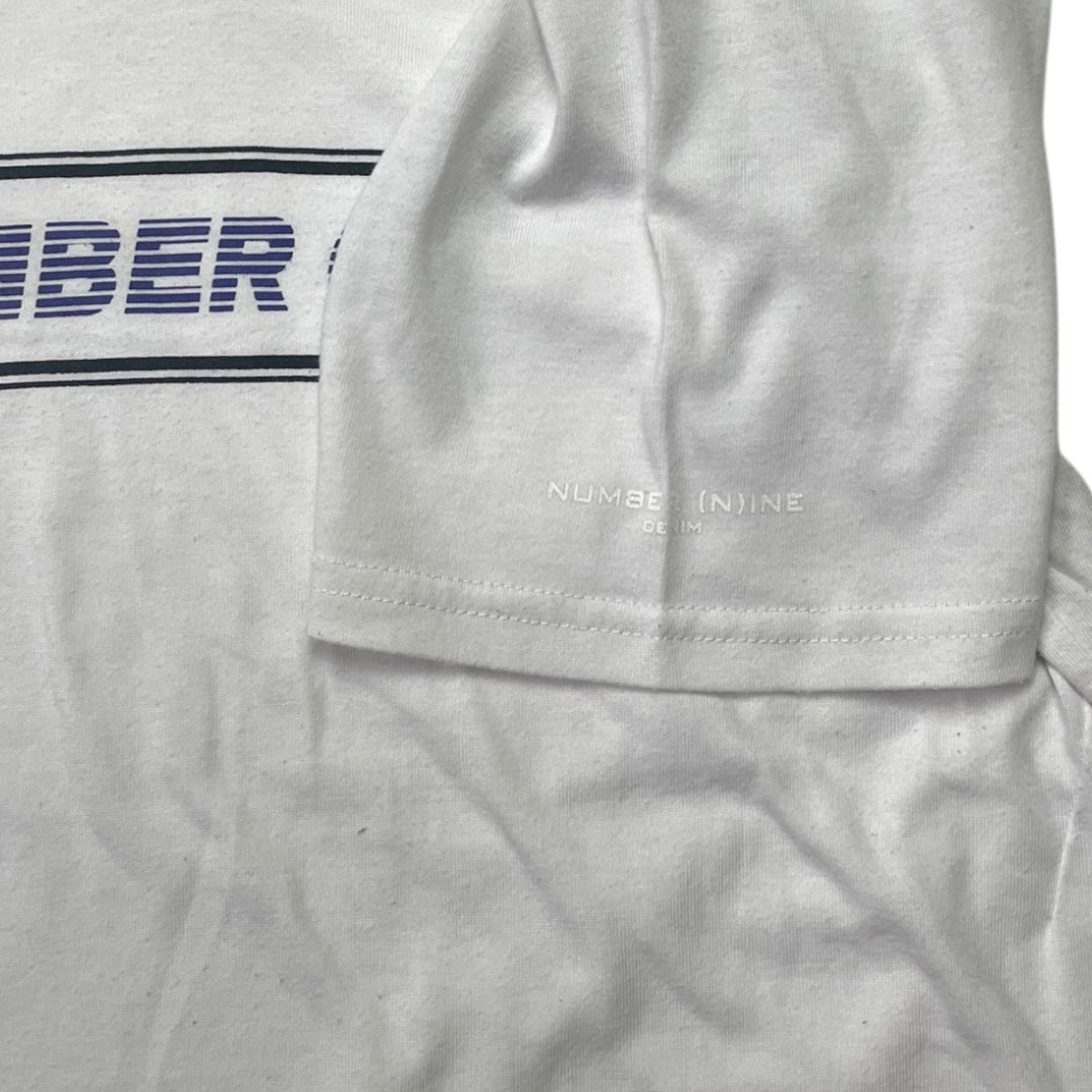 Number (N)ine White Logo T Shirt