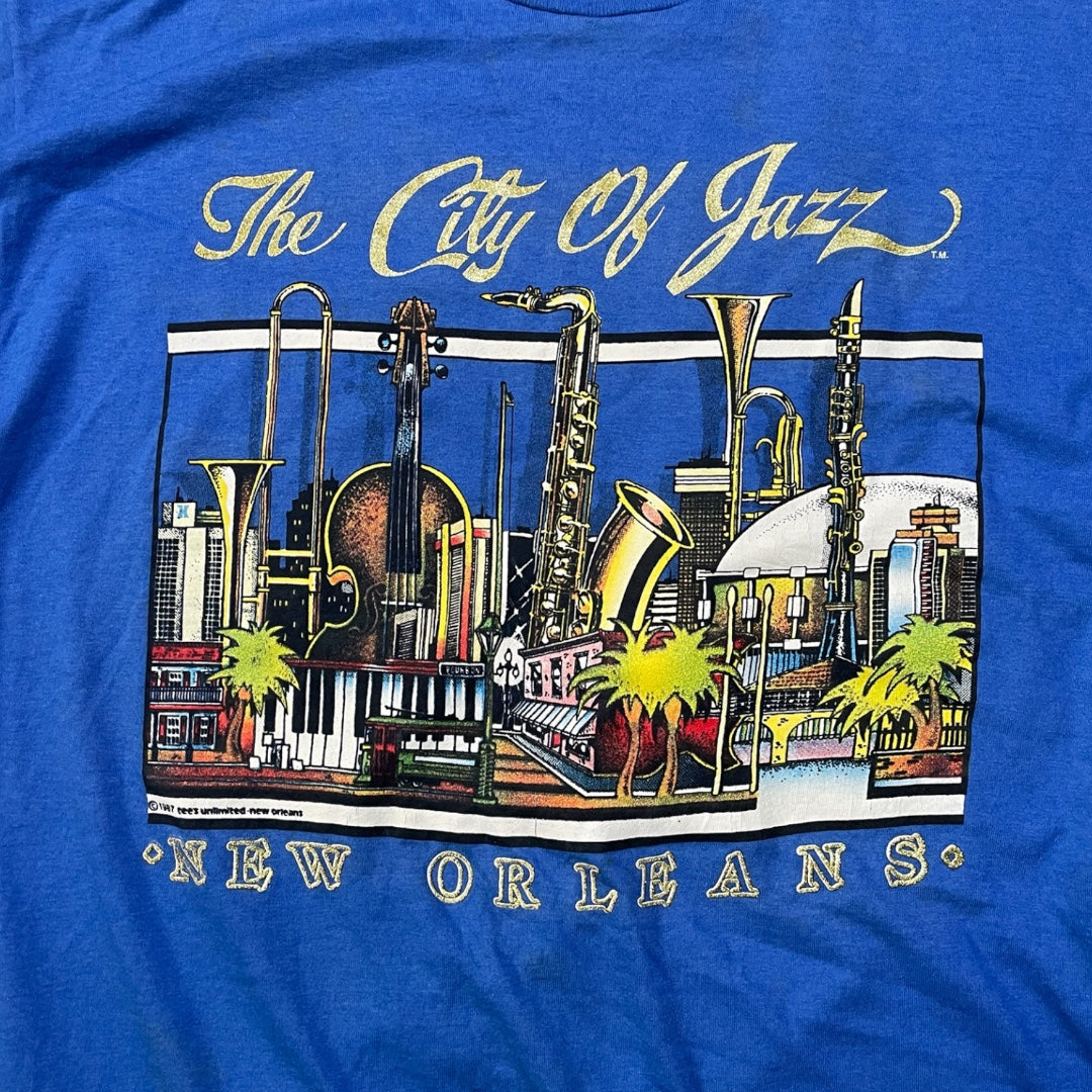 Vintage 90s New Orleans Jazz T-Shirt
