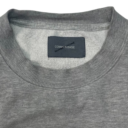 Number (N)ine Common Base Grey Sweatshirt