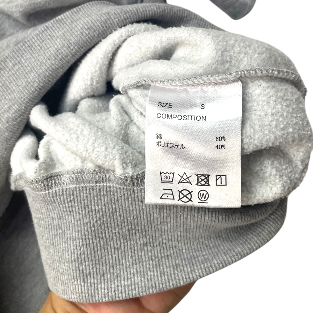 Number (N)ine Common Base Grey Sweatshirt