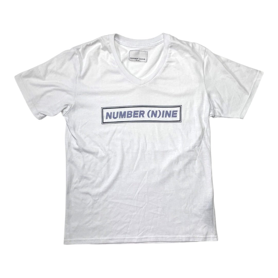 Number (N)ine White Logo T Shirt